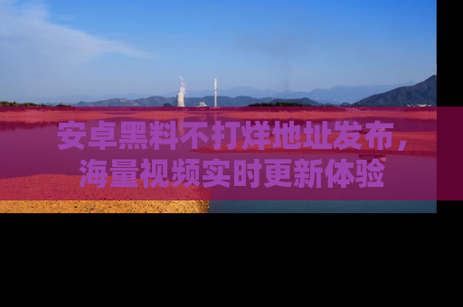 安卓黑料不打烊地址发布，海量视频实时更新体验