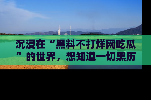 沉浸在“黑料不打烊网吃瓜”的世界，想知道一切黑历史与内幕信息的网站！