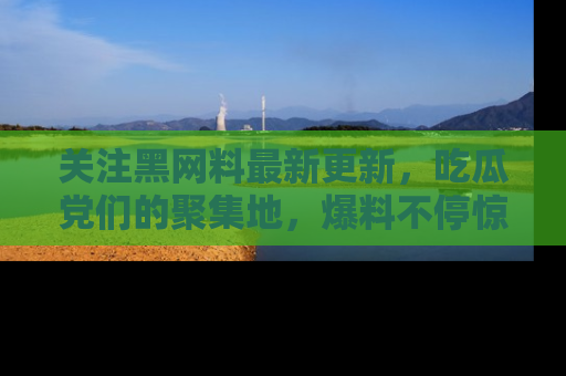 关注黑网料最新更新，吃瓜党们的聚集地，爆料不停惊喜连连！