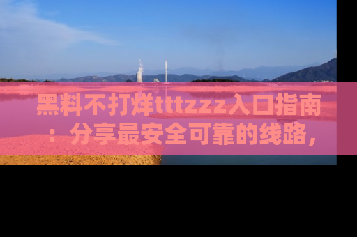 黑料不打烊tttzzz入口指南：分享最安全可靠的线路，轻松获取最新八卦！