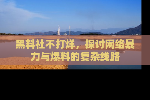黑料社不打烊，探讨网络暴力与爆料的复杂线路