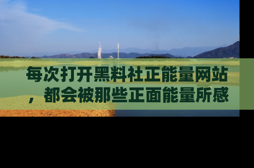 每次打开黑料社正能量网站,都会被那些正面能量所感染,一起加入不打烊的快乐吧!