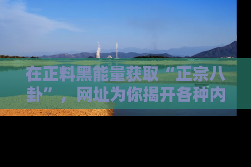 在正料黑能量获取“正宗八卦”,网址为你揭开各种内幕故事!